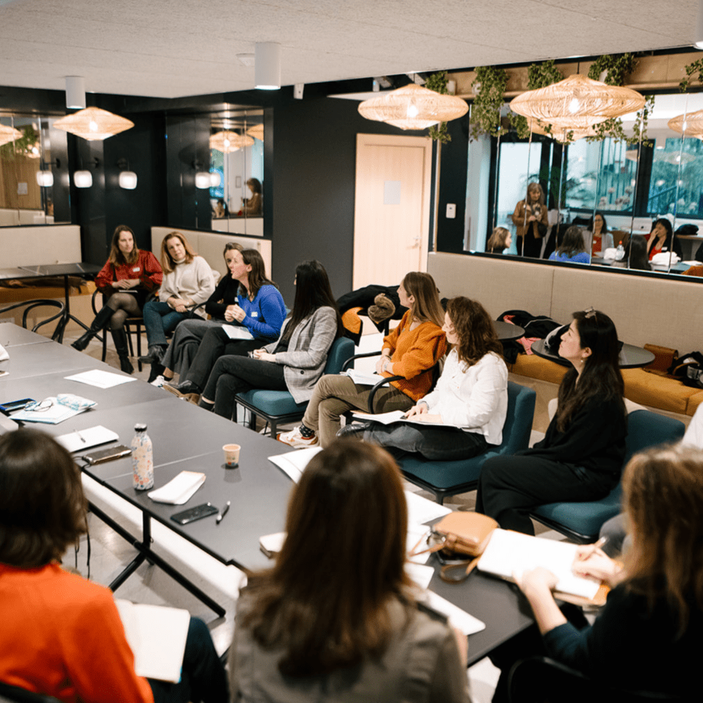 Entrepreneur·es lors d'un Cercle Départemental organisé par Bouge ta Boite